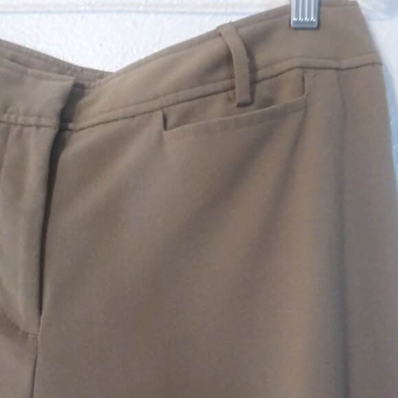 Christopher & Banks women's size 12 tan stretch pants - Picture 5 of 14